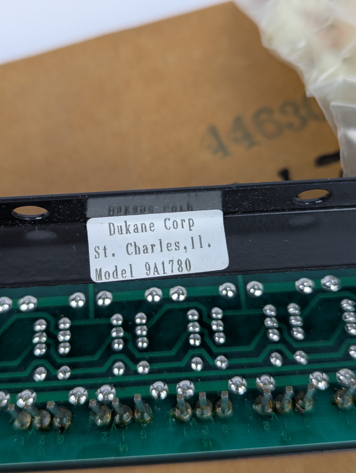 Open Box Dukane 9A1780 Switchbank Control Selector Module School Intercom System