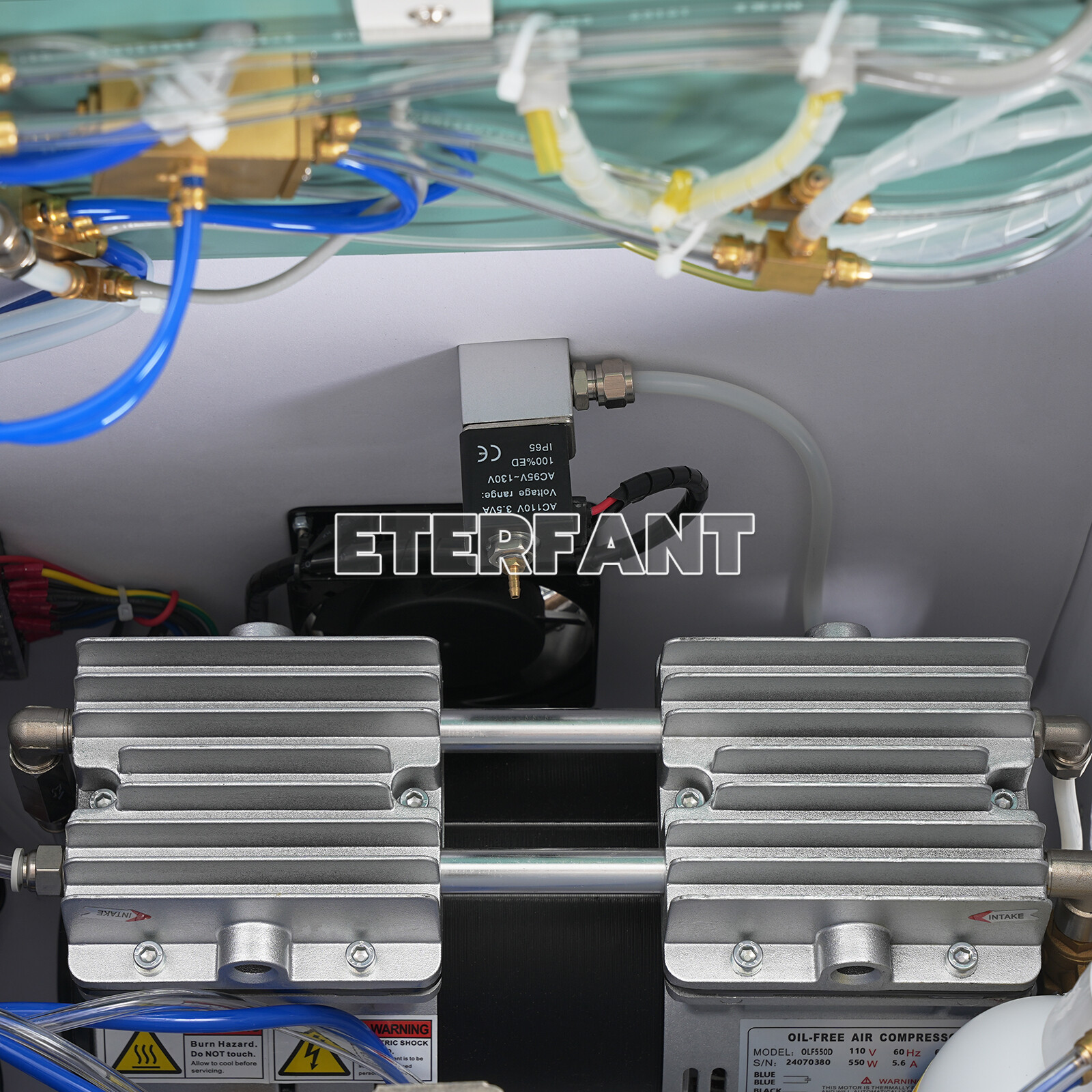 Dental Portable Suction System Delivery Unit with Air Compressor 4 Holes BD-402