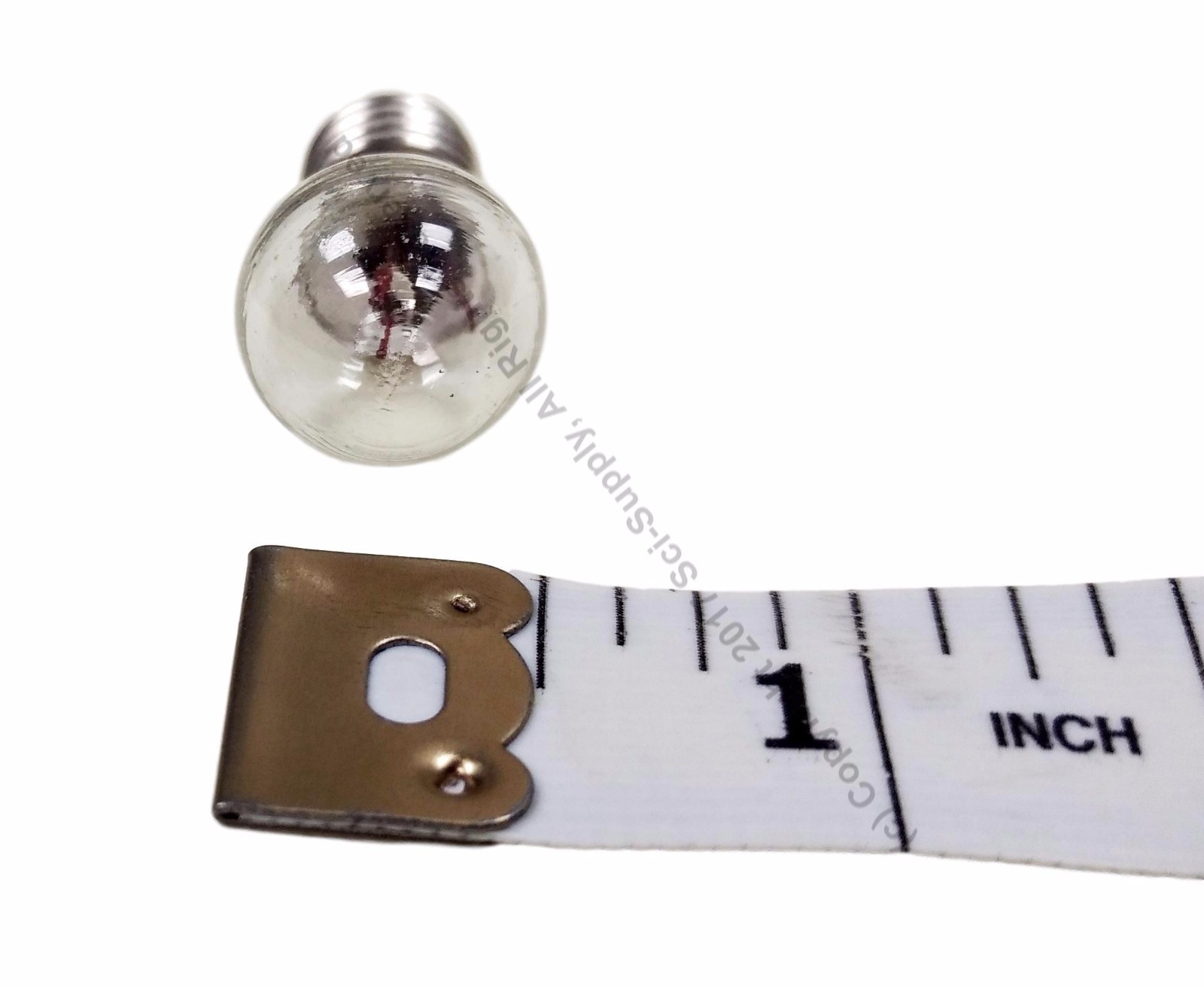 Pack of 10 E10 Miniature Screw Base Light Bulbs, 6.3V 0.5A Sci-Supply Genuine