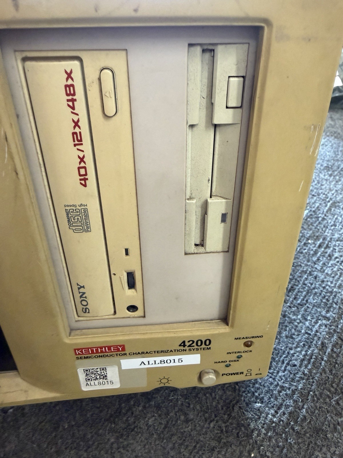 Keithley 4200 Semiconductor Characterization System AS-IS for PARTS
