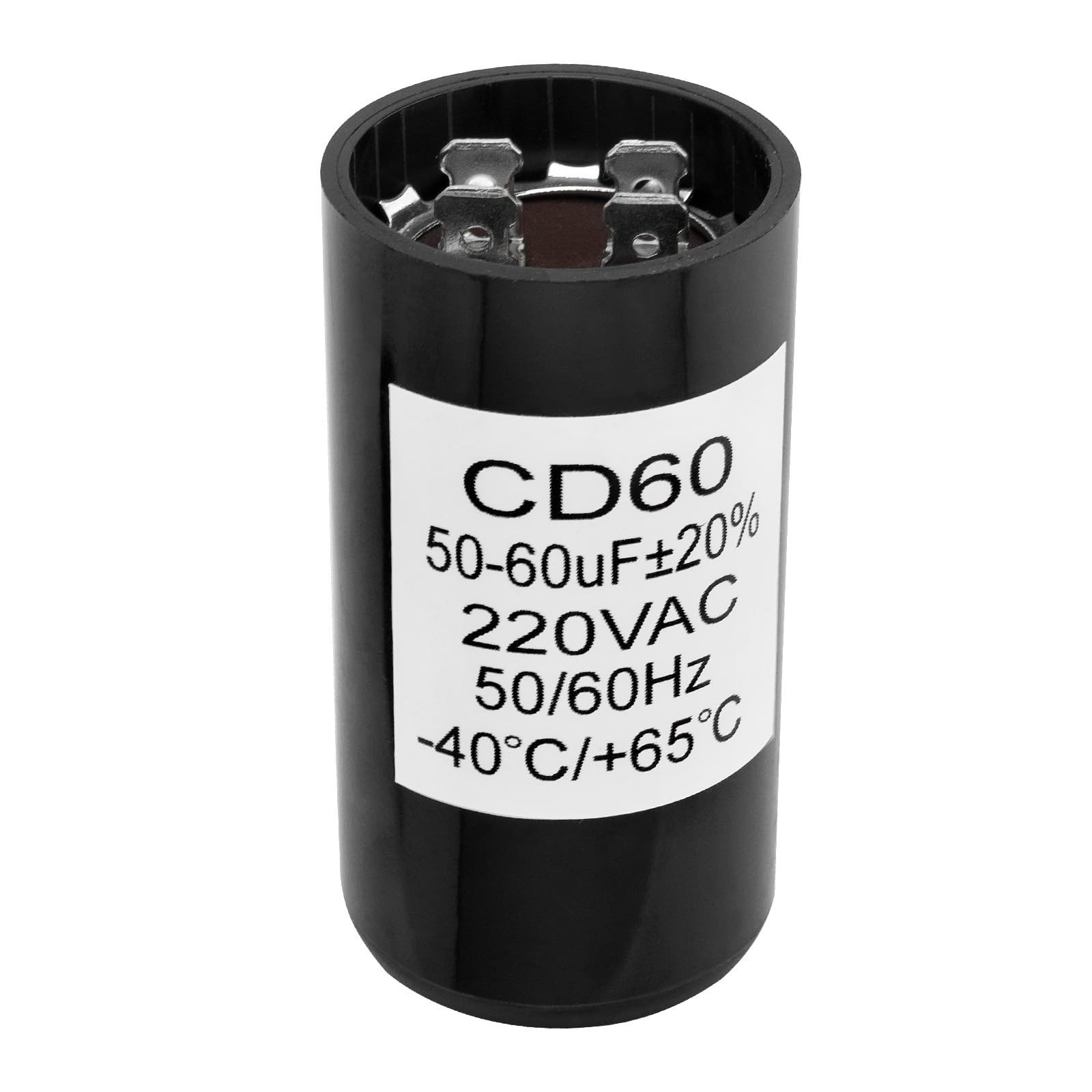 X-18004-B Garage Door Opener Capacitor 50-60 MFD 220 VAC 50/60Hz Replacement