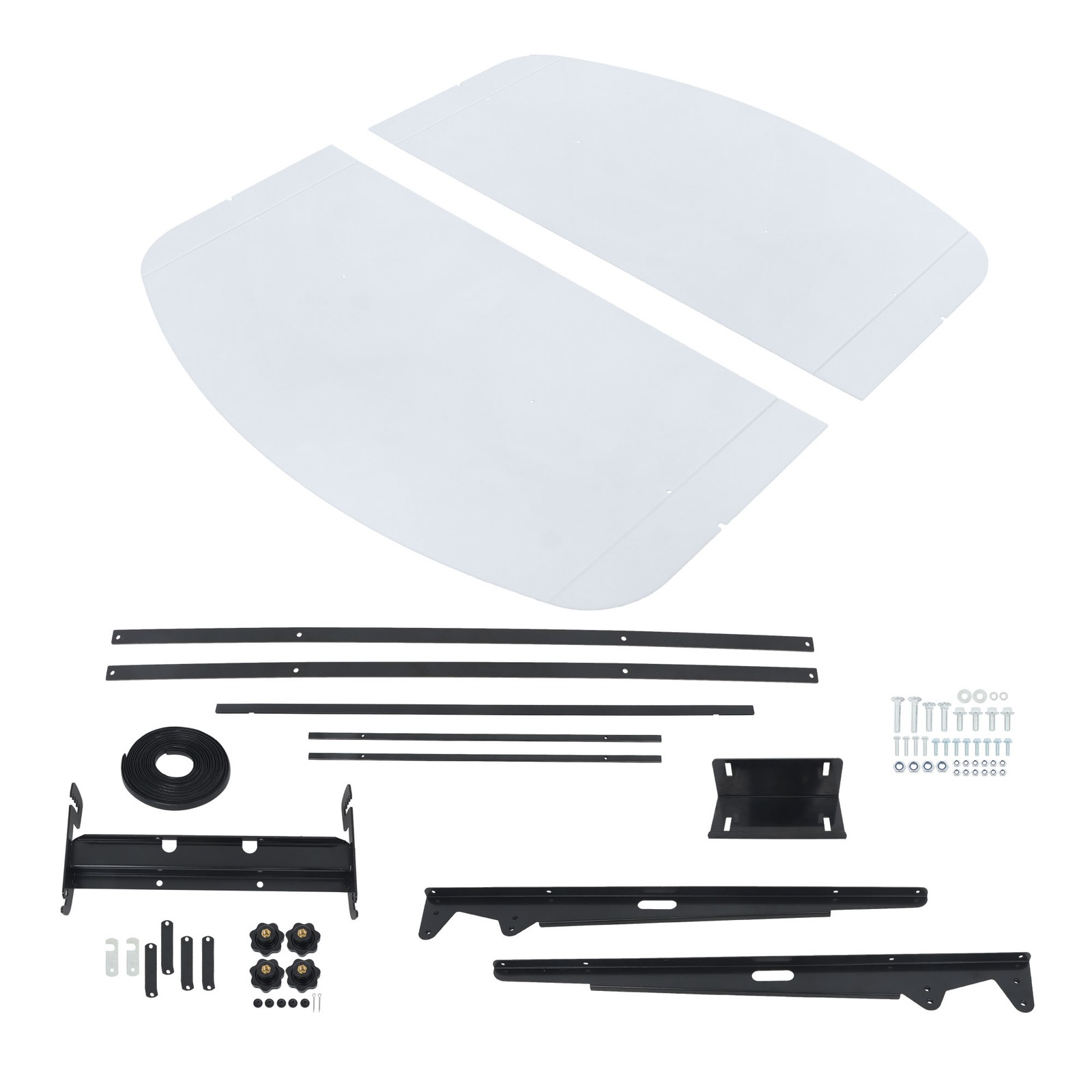 2″ x 2″ or 2″ x 3″ ROPS Tuff Top Tractor Canopy 52″ X 52″ White For John Deere