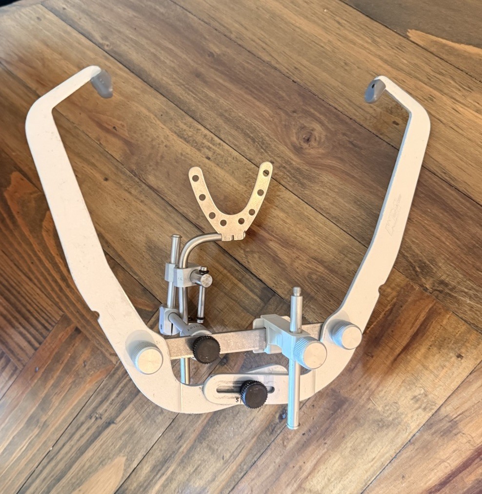 Whip Mix Dental Facebow Includes Bite Fork/Transfer As Seen in Photos FAST SHIP!