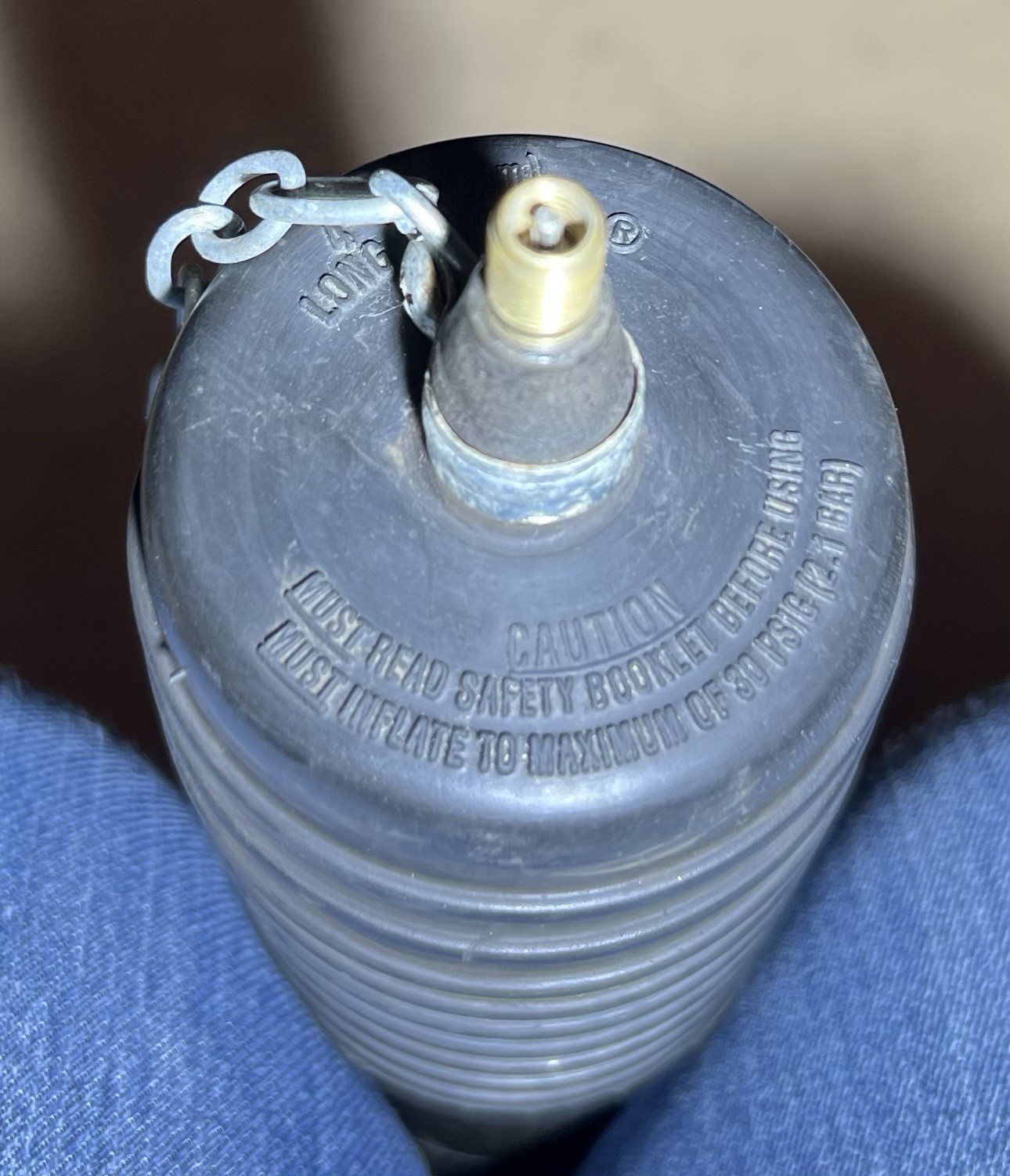 New- Old Stock Cherne 271047 Long Test-Ball 4-Inch Plug,Tampon Test_Ball