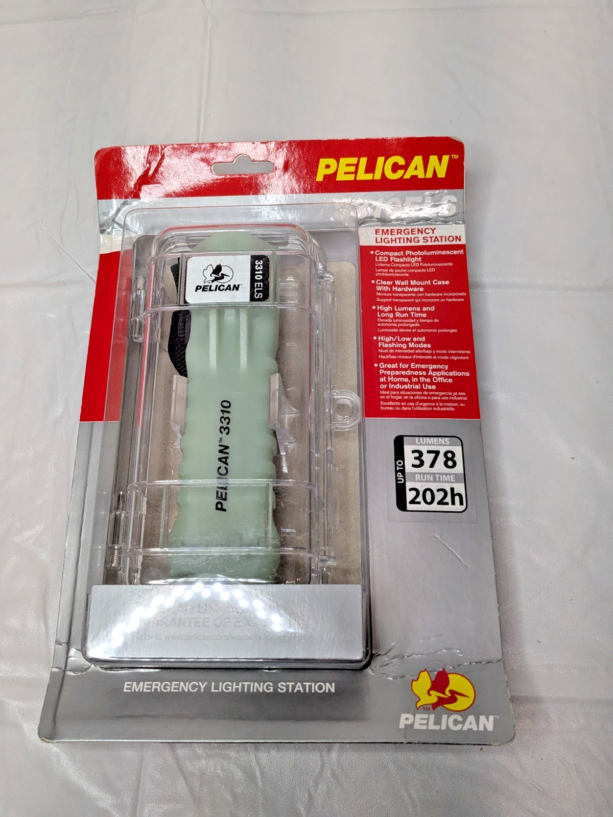 Pelican Emergency Lighting Station 3310ELS 033100-0001-247