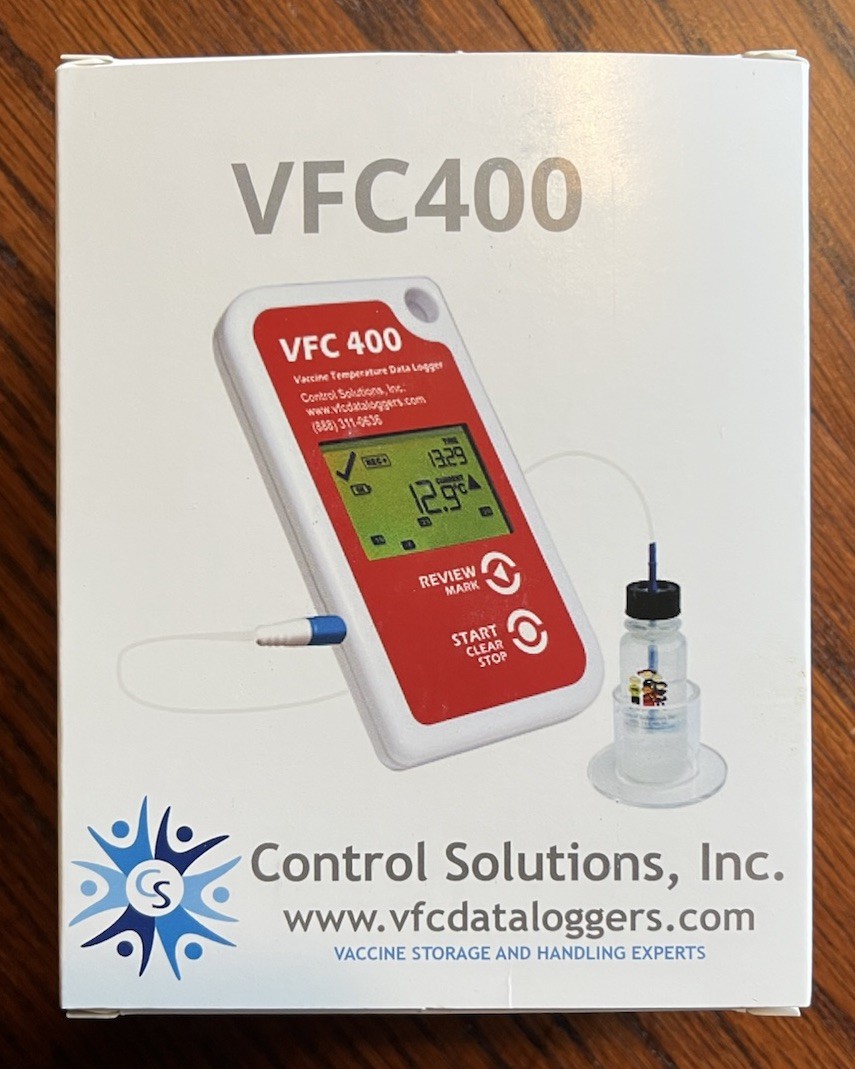 VFC400 Vaccine Temperature Data Logger – Control Solutions Inc. (5 Ft) NEW