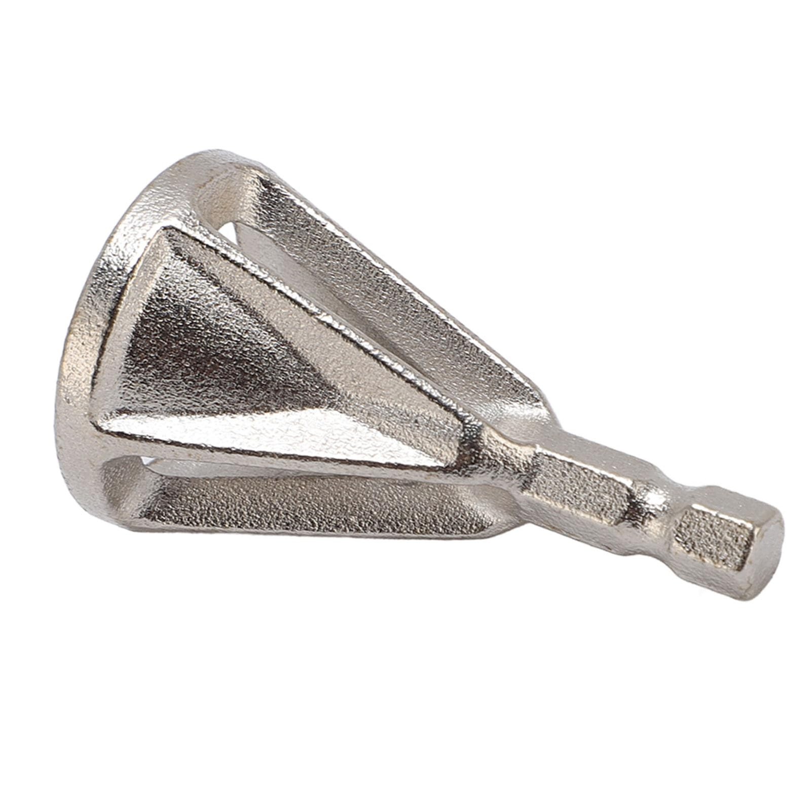 Deburring External Chamfer Tool, 4PCS High Speed Steel Bit 1/4 Hex Shank 3 Holes