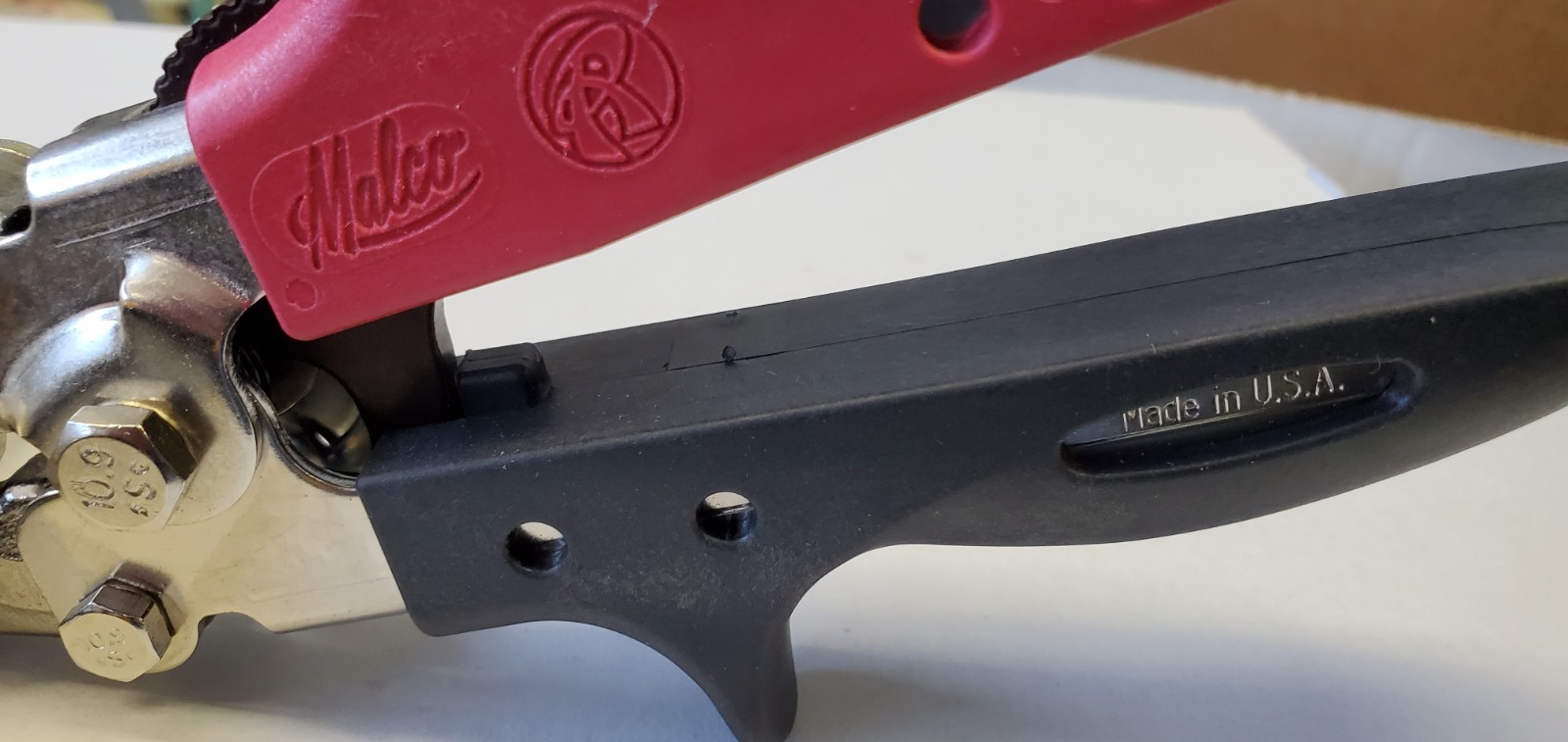 Malco S6R 6″ Hand Seamer Forged Steel Jaws. USA