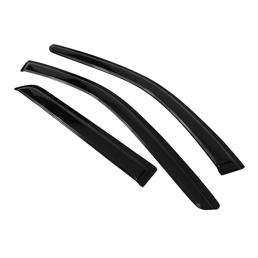 Dodge Durango 2011-2023 Window Visor Rain Guard 4pc Acrylic Smoke Tinted Slim