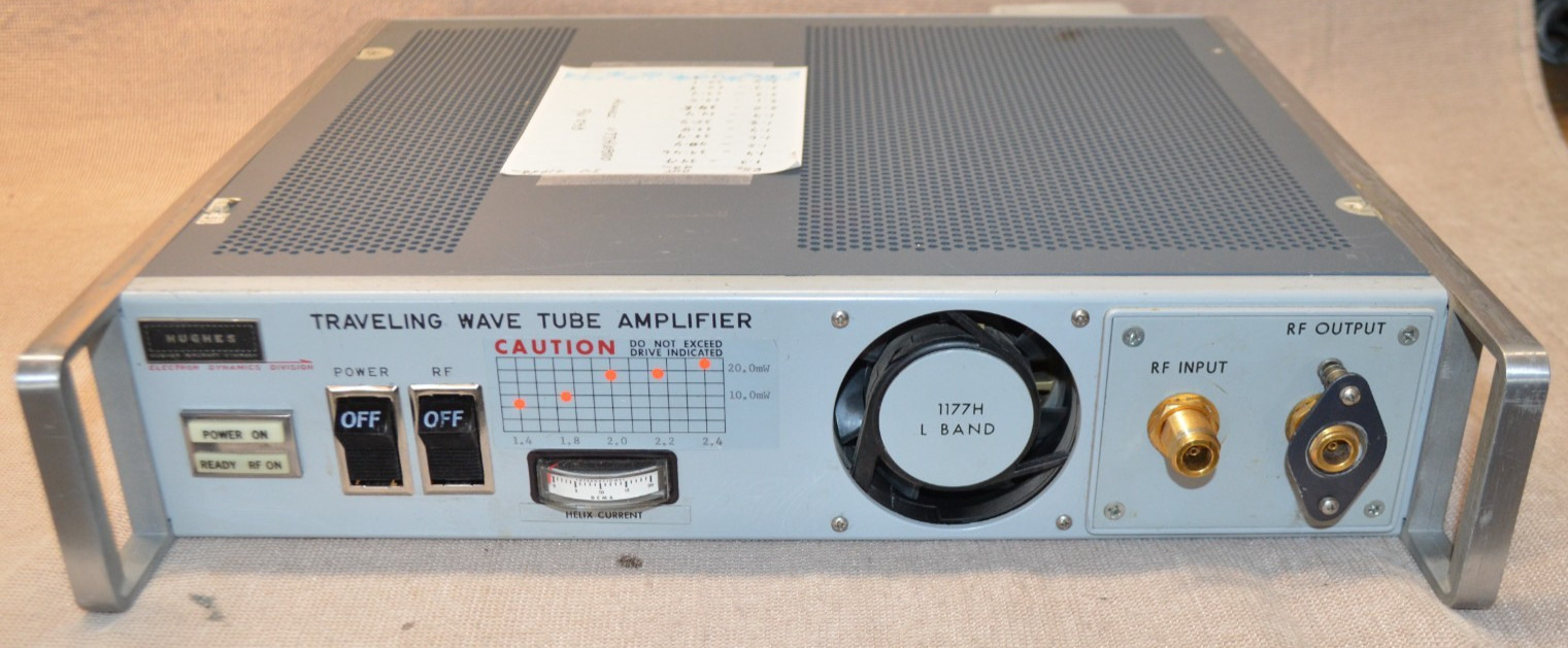 Hughes Travelling Wave Amplifier L Band 1.4-2.4Ghz Model 1177H10F000