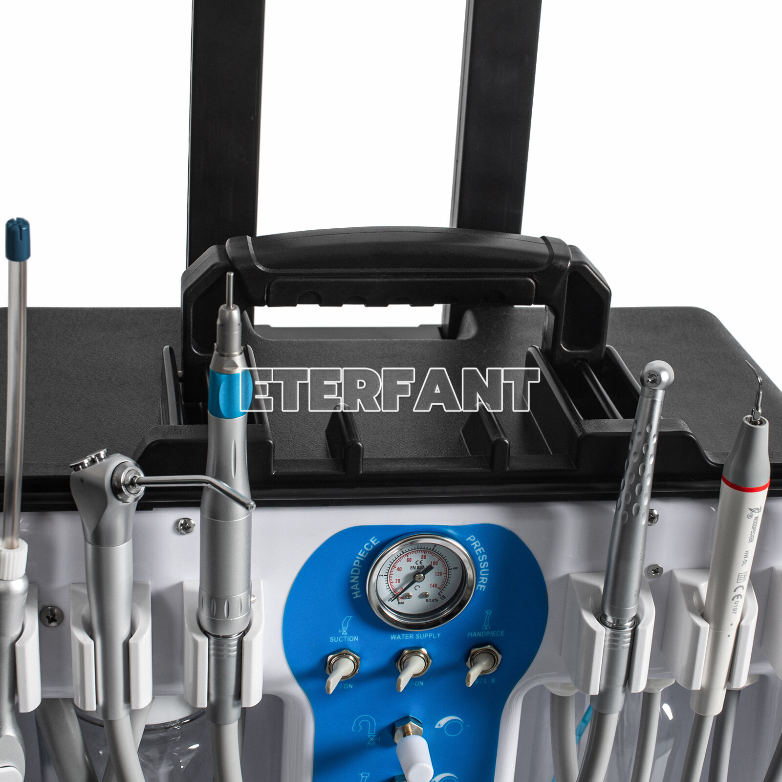 Dental Delivery Unit System/Treatment Cart/Unit with Air Compressor/Suction Unit