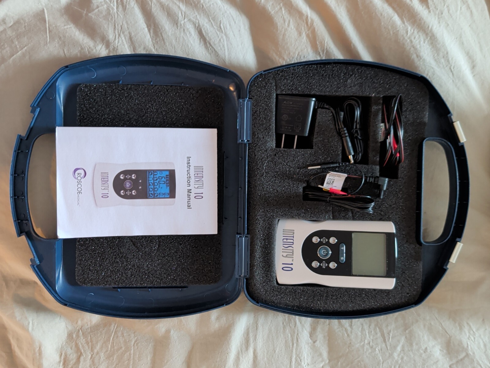 Roscoe InTENSity 10 ET Unit W/ Case, Adapter, Battery, Wires ~ 38554