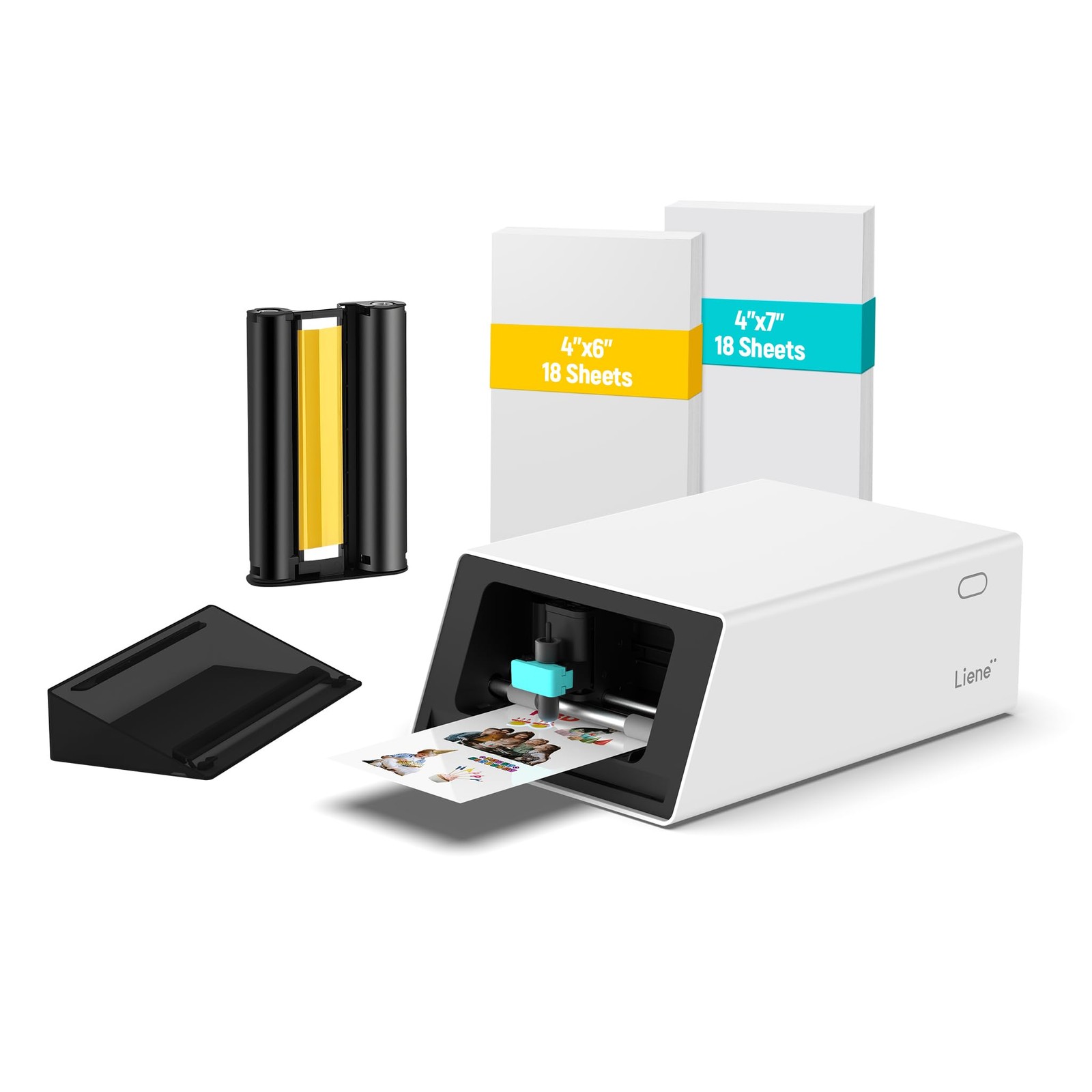 Liene PixCut S1 Color Sticker Printer & Cutting Machine,All-in-One Sticker Maker