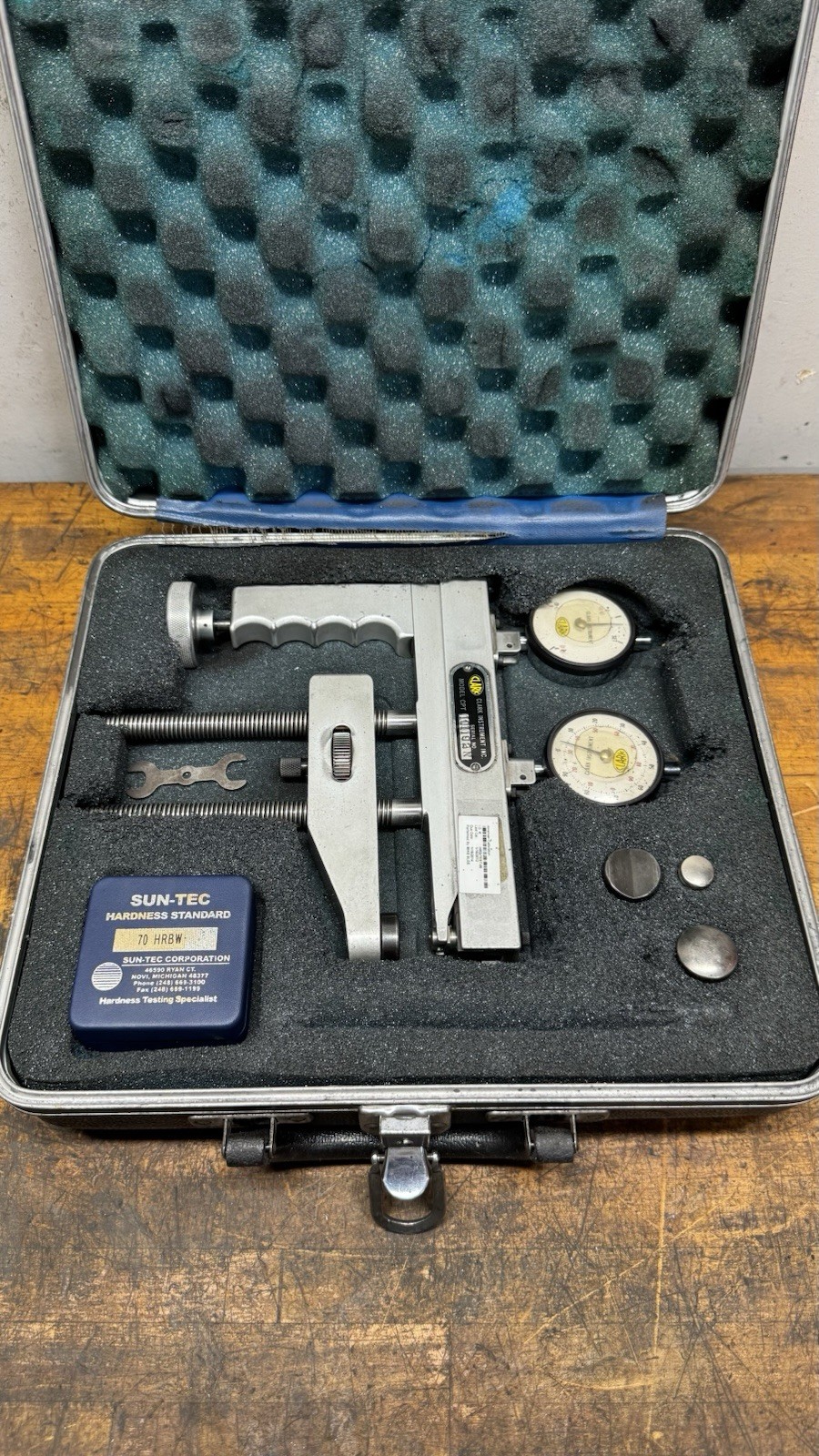 Clark Model CPT Portable Hardness Tester Gage
