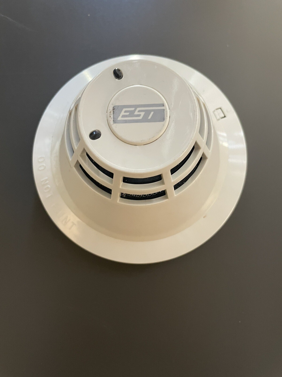 Edwards EST SIGA-PS Intelligent Photoelectric Smoke Detector White