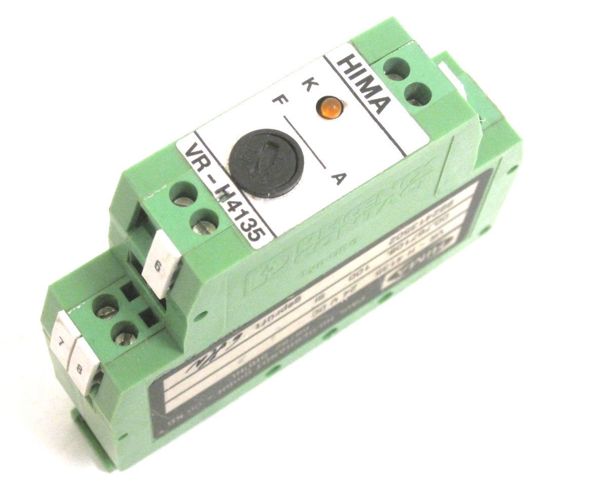 USED HIMA VR-H4135 SAFETY RELAY H4135