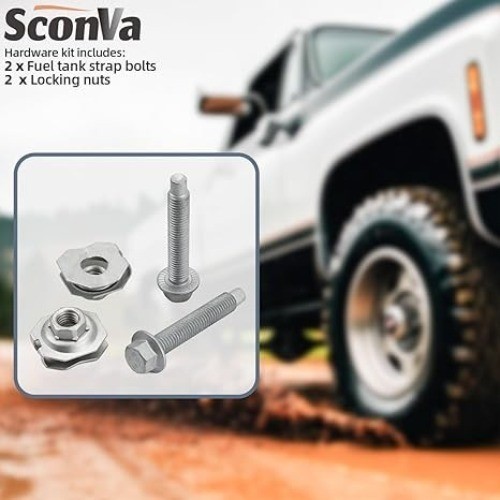 Fuel Tank Strap Bolts Hardware Kit Compatible with 1996 1997 1998 1999 2000 2001