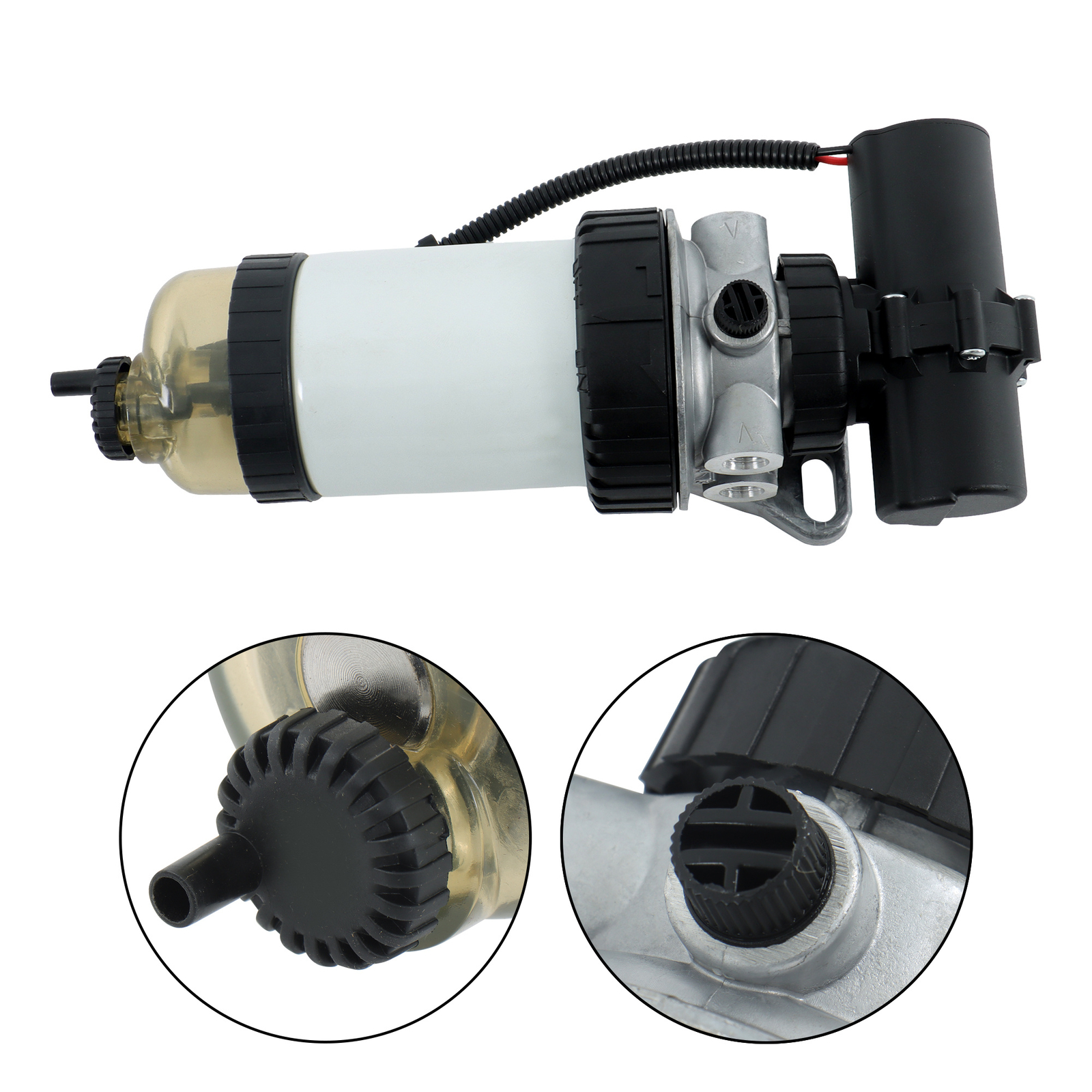 MP10325 Fuel Filter & Lift Pump Assembly For CAT 248B 287B Terex PT75 PT80 804C