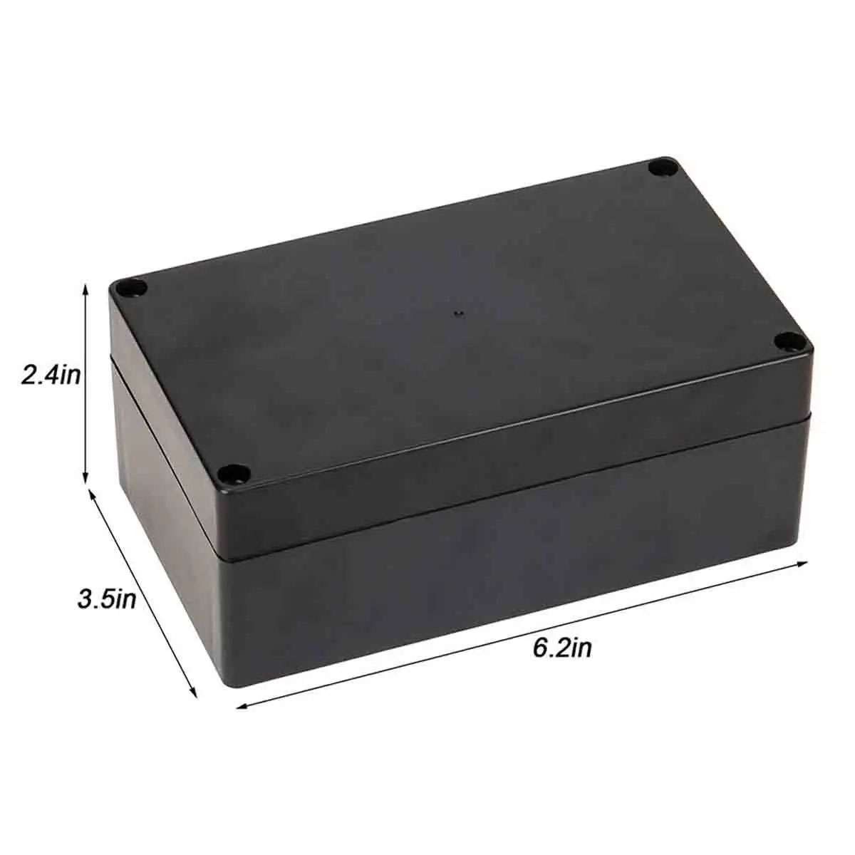 Waterproof Plastic Project Box ABS IP65 Electrical Junction Box Enclosure Black
