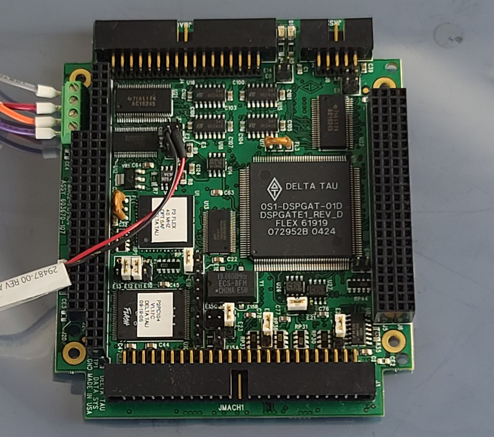 Delta Tau Data System PMAC2-PC/104 603670-107 Logic Board