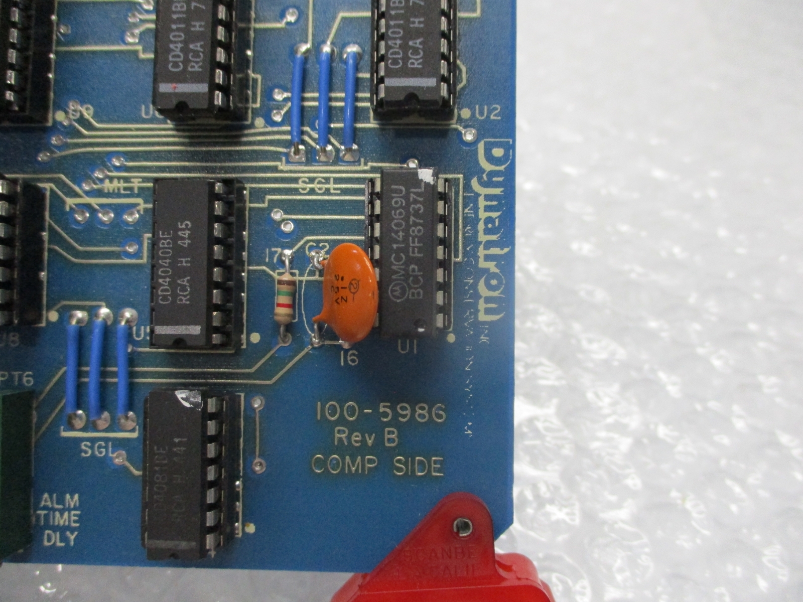 DYNATRON 100-5986 CIRCUIT BOARD NSNP
