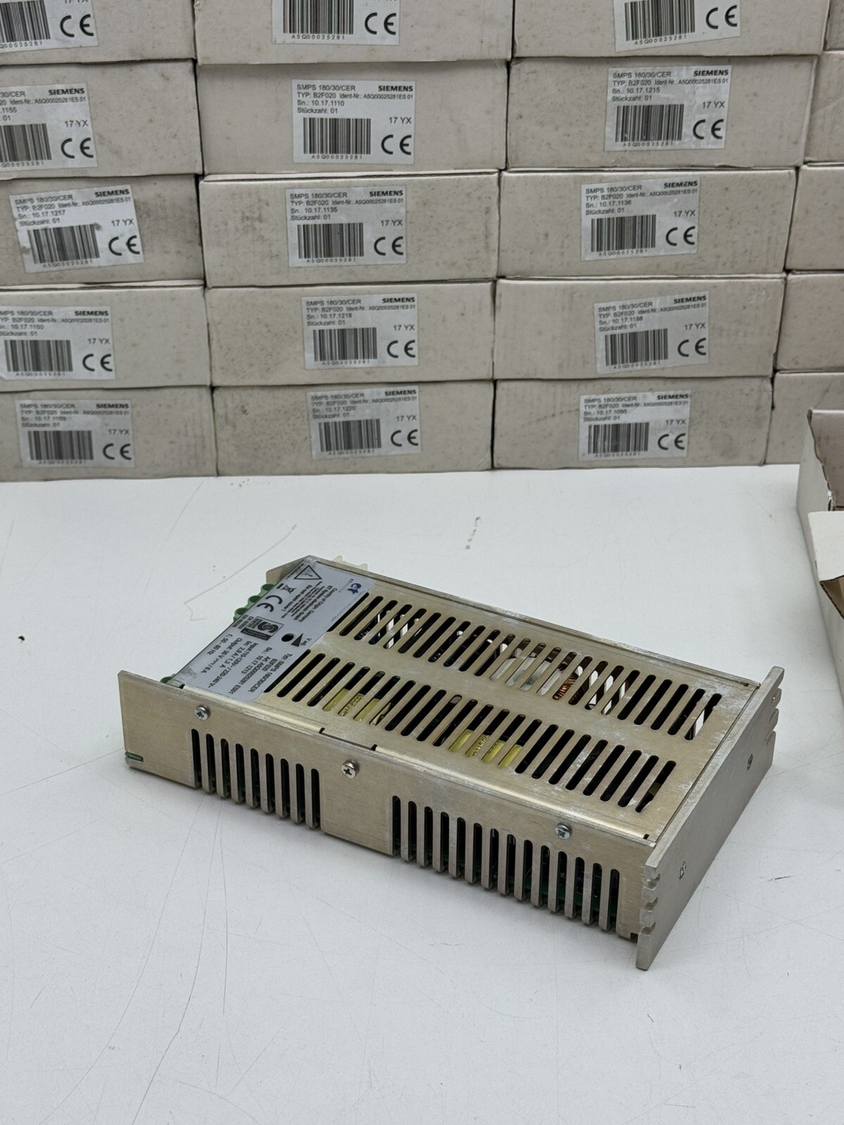 ET ELECTRONICS/ SIEMENS SMPS 180/30/CER B2F020 POWER SUPPLY A5Q00025281