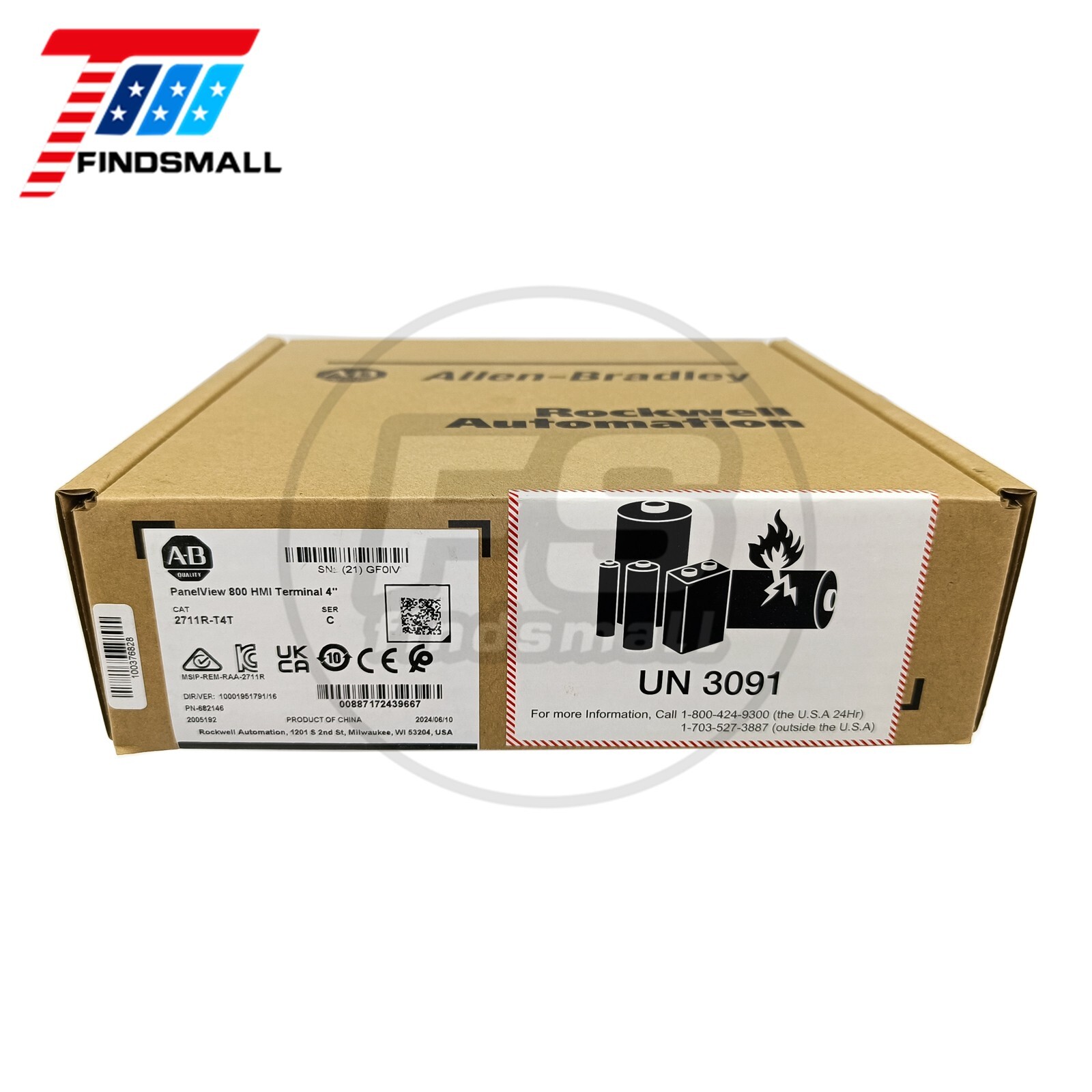 2022/23 AB SEALED 2711R-T4T PANELVIEW 800 4.3» USA SELLER