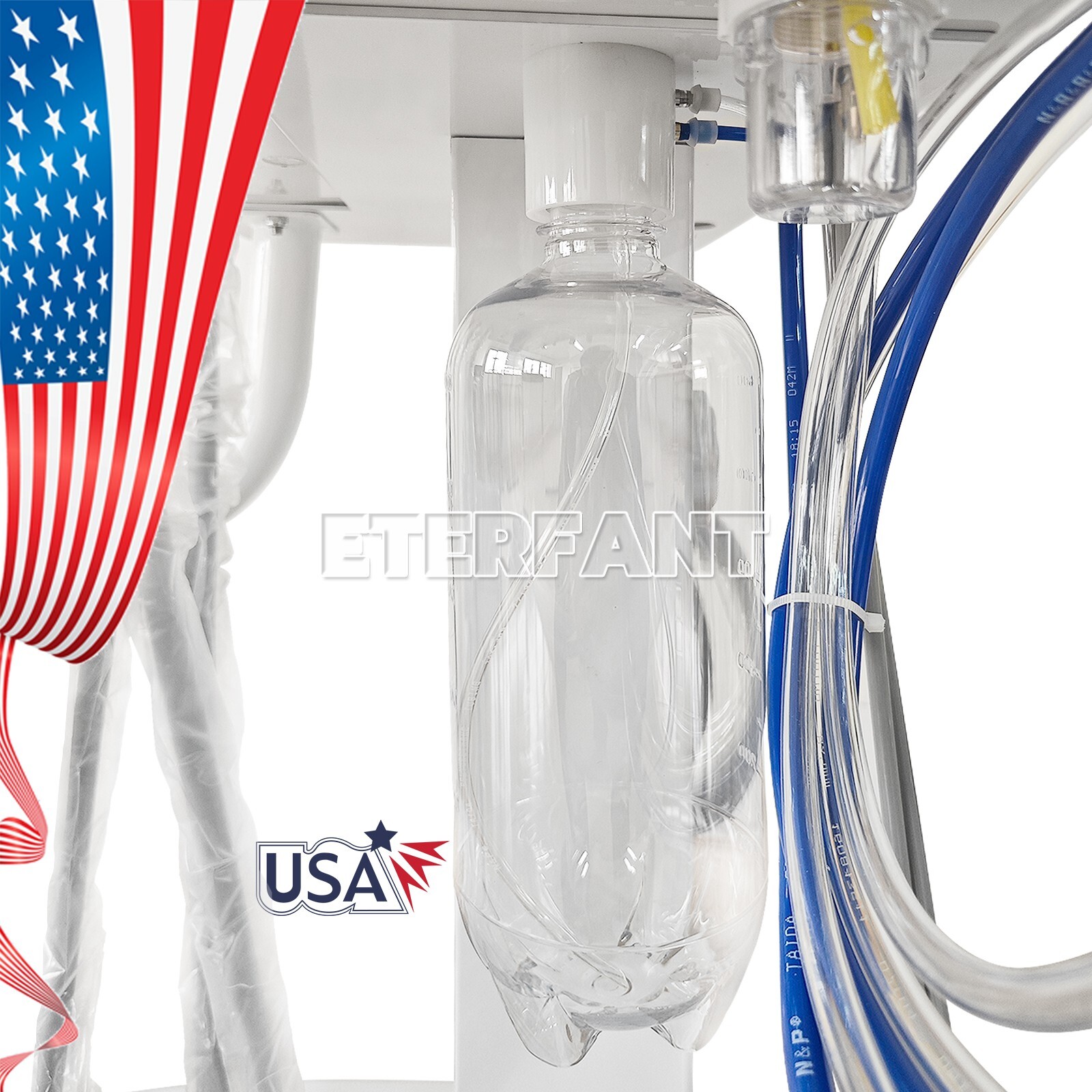 Dental Delivery Unit System Cart Treatment 4H/Wall Hanging Turbine Unit 4H US