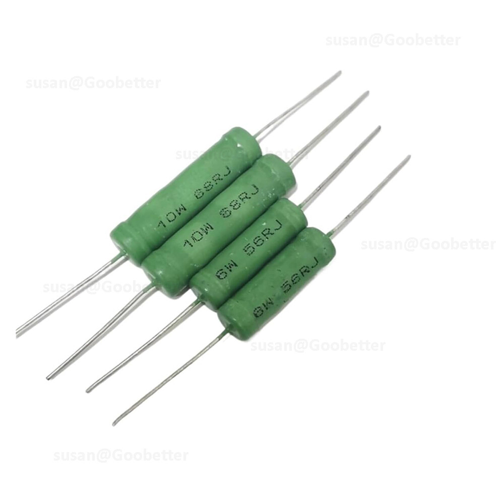 10W Wirewound Resistors Axial Leaded 5% J 0.05 to 47K ohm Resistor Through Hole