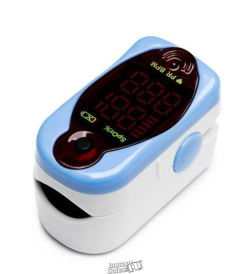 OxyRead Finger Pulse Oximeter Heart Rate Blood Oxygen Saturation Measurements