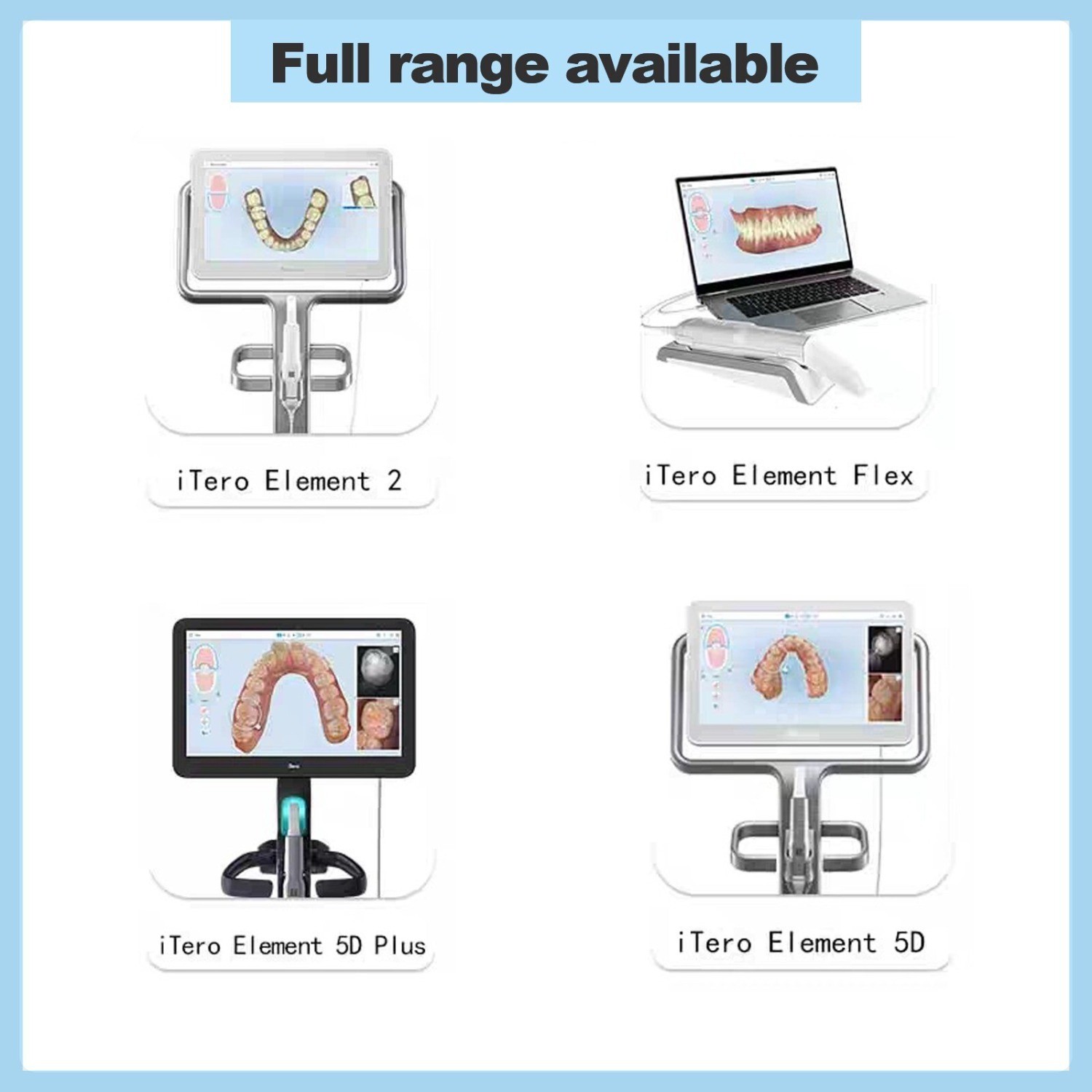 100Pcs Disposable Intraoral Scanner Sleeves Dental Protective Covers for iTero
