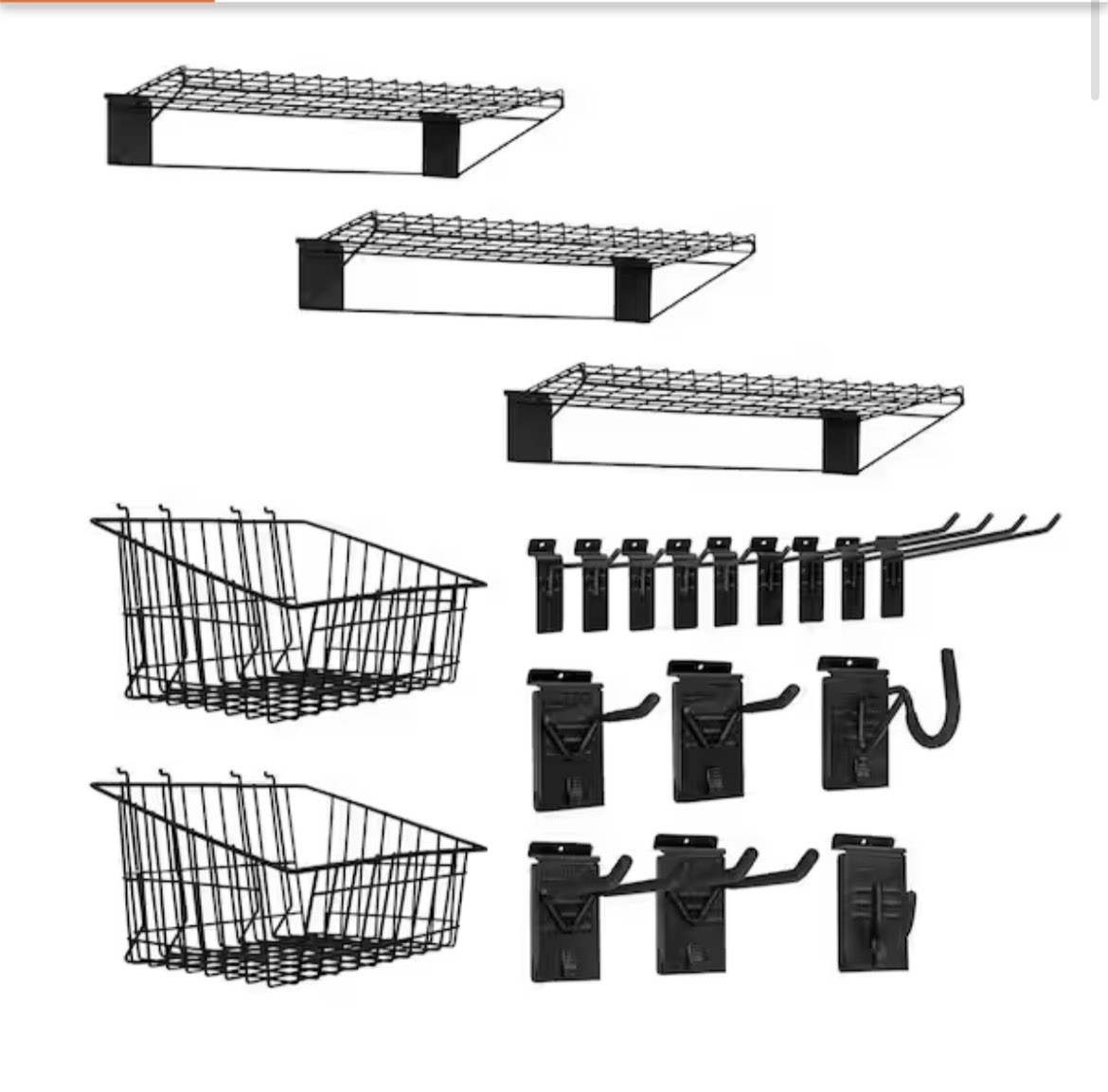 Proslat Stealth Ultimate Bundle Kit 50 lb. Load Capacity Black 20 Pieces
