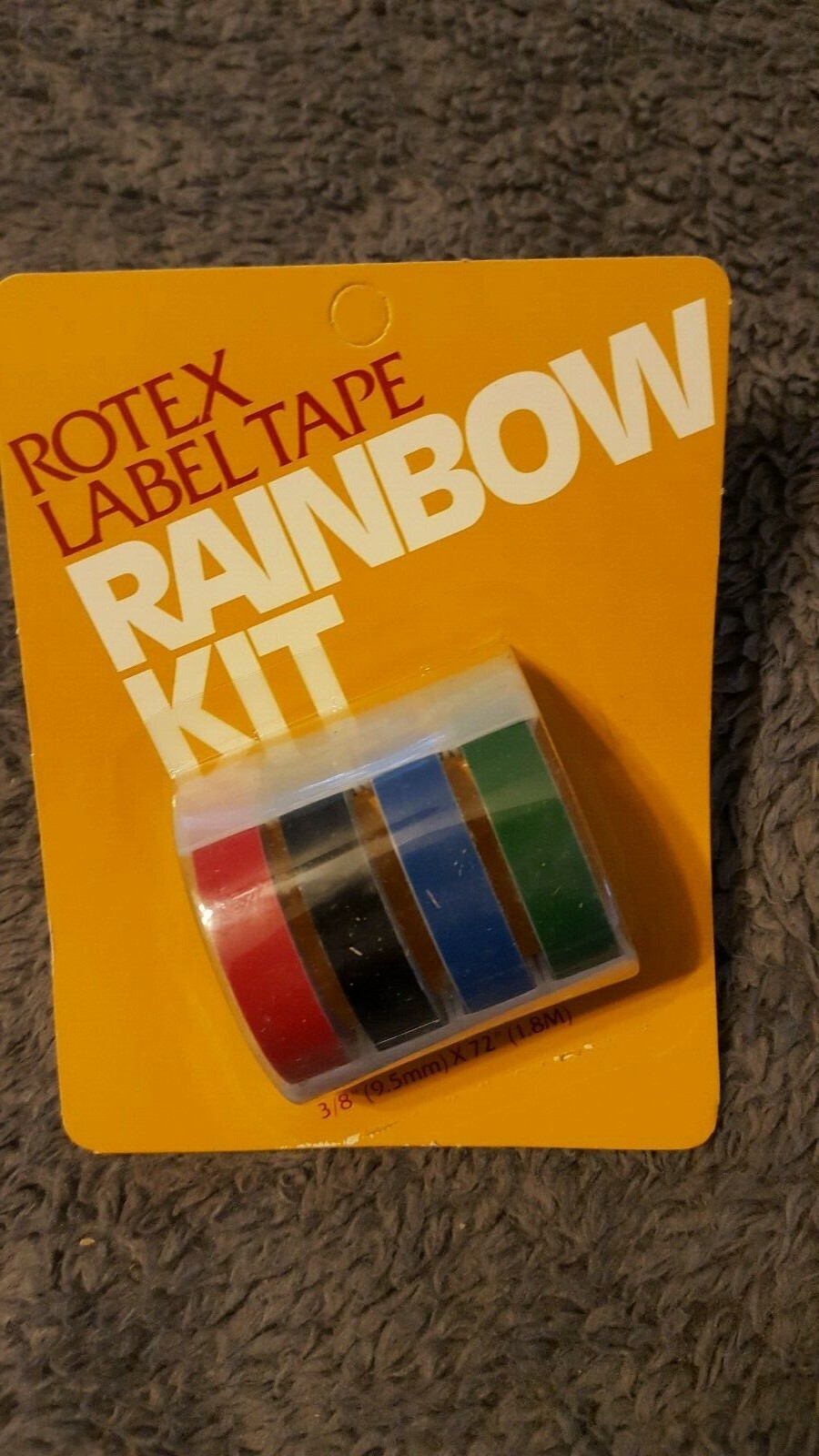 Rotex Label tape Rainbow Kit