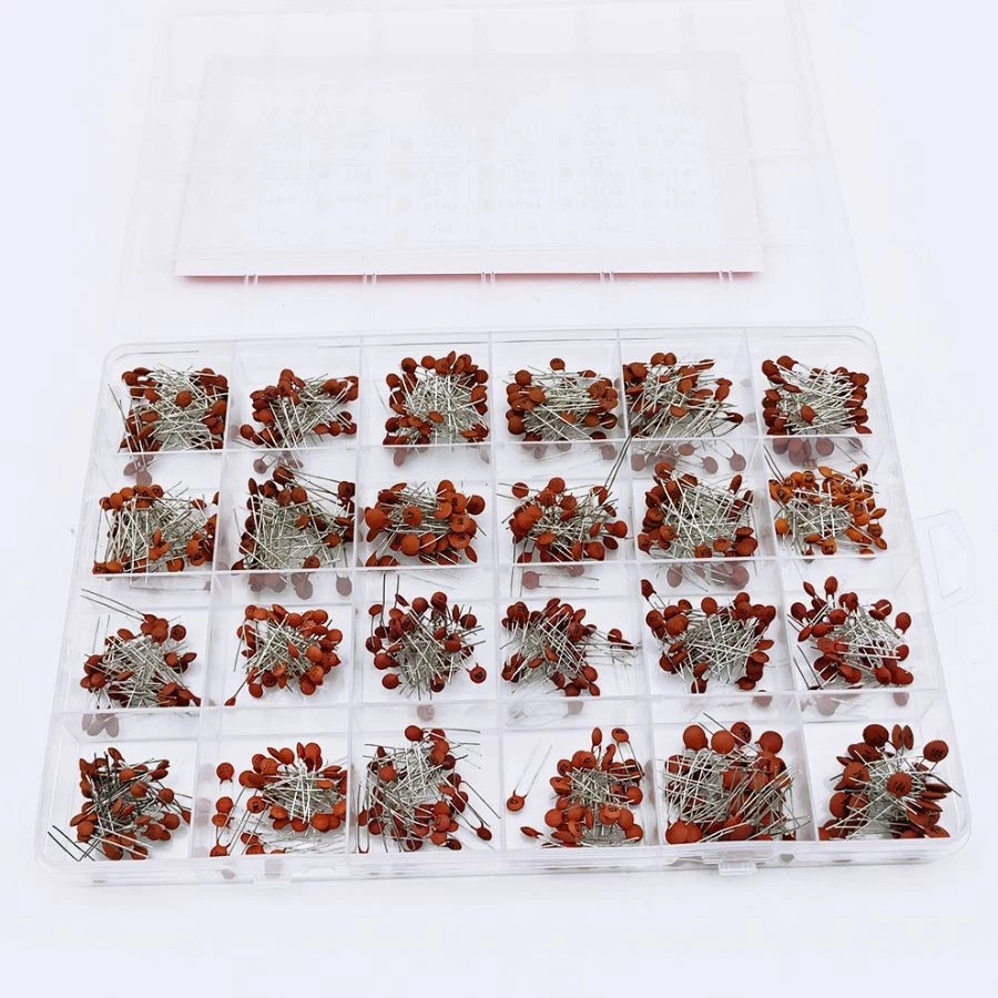 960Pcs/Lot X 2PF-0.1UF 50V 24Value*40Pcs Ceramic Capacitor Assortment Kit US