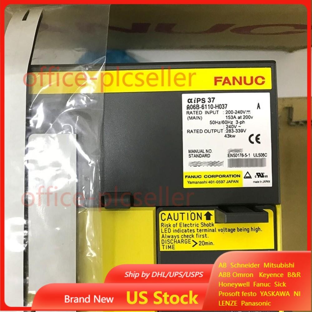 1PC New Fanuc A06B-6110-H037 SERVO AMPLIFIER Expedited Shipping A06B6110H037
