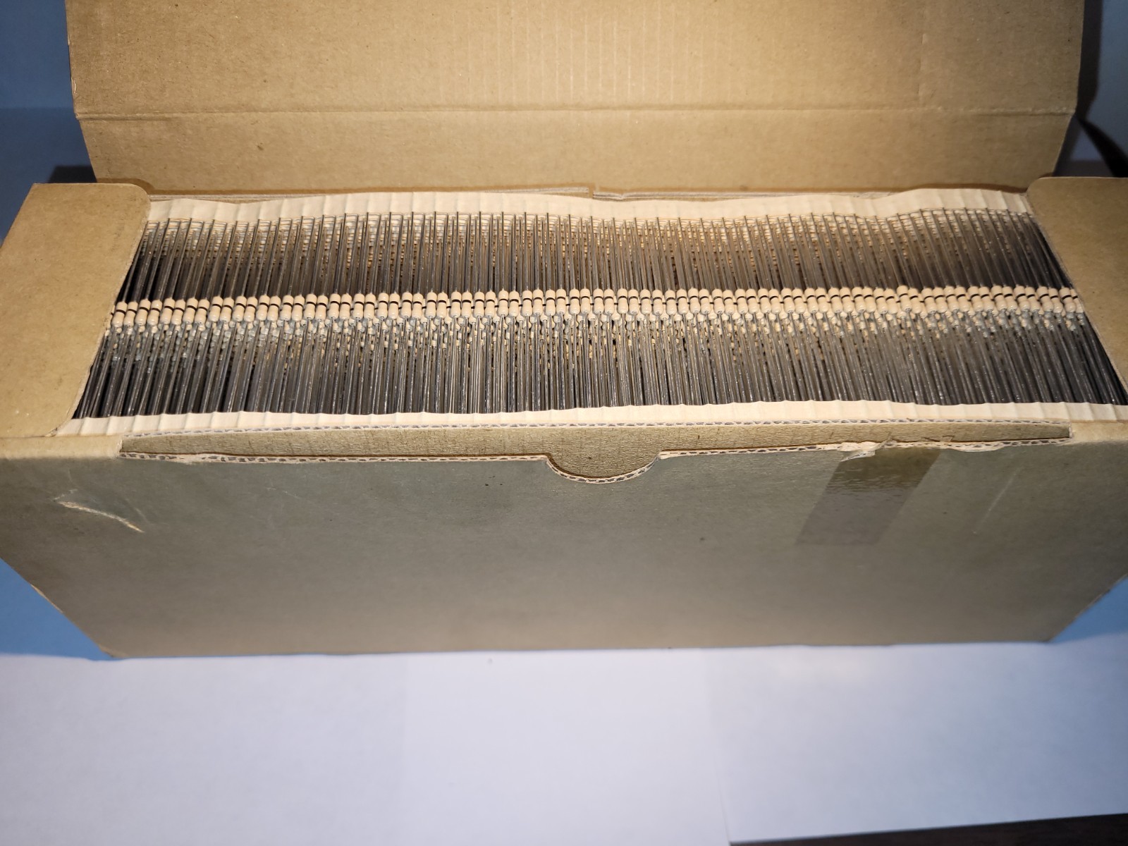0 Ω Through-Hole Resistors 5000 Pieces PCB Jumper Wire Bridge Components Lot NEW
