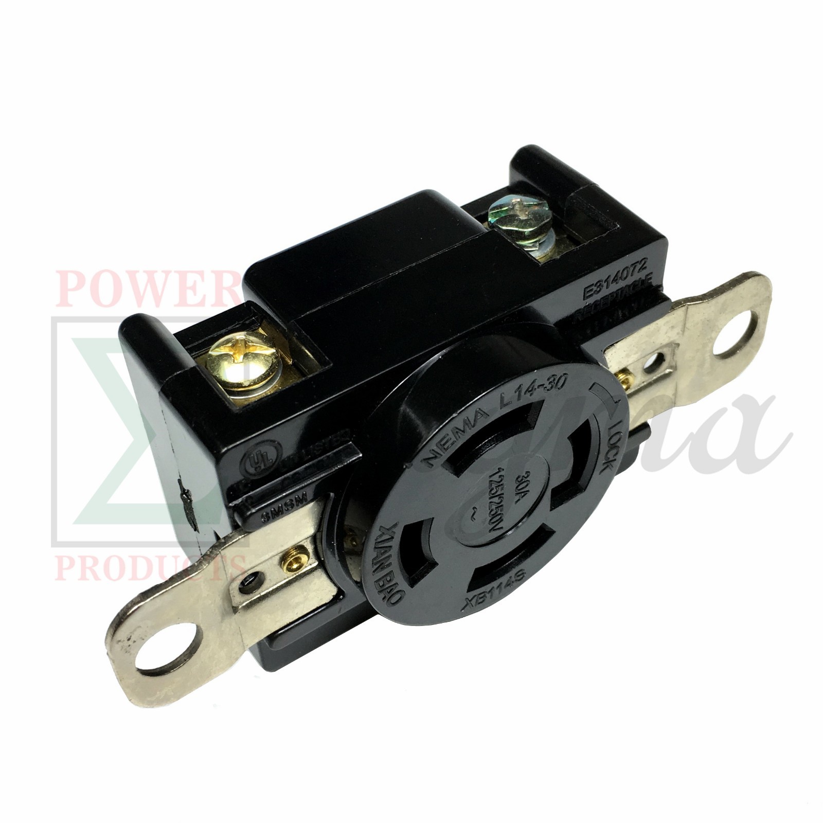 NEMA L14-30R 30A 125V/250V Twist Locking Electrical Plug Female Wall Receptacle