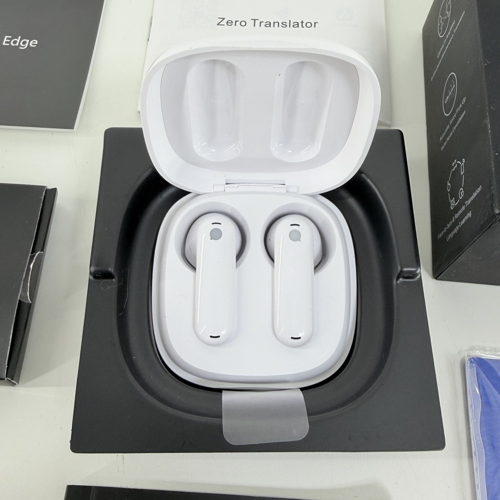 Timekettle WT2 Edge Translator Earbuds 40 Languages & 93 Accent (OFFLINE) White