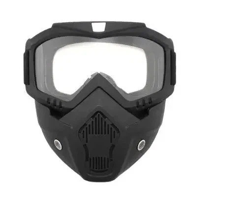Safety Work Full Face Mask Shield & Goggles, Construction Eye Protection Eyewear