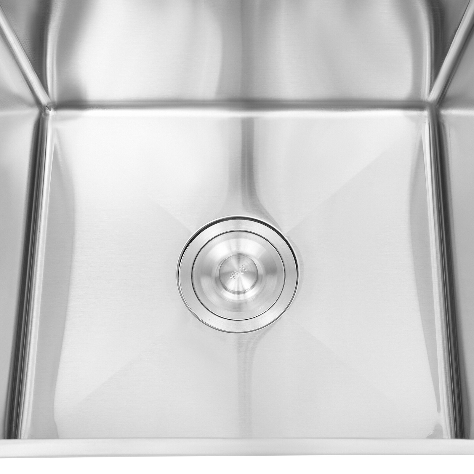 1 Compartment Commercial Kitchen Sink Prep Table with Faucet 304 Stainless Steel