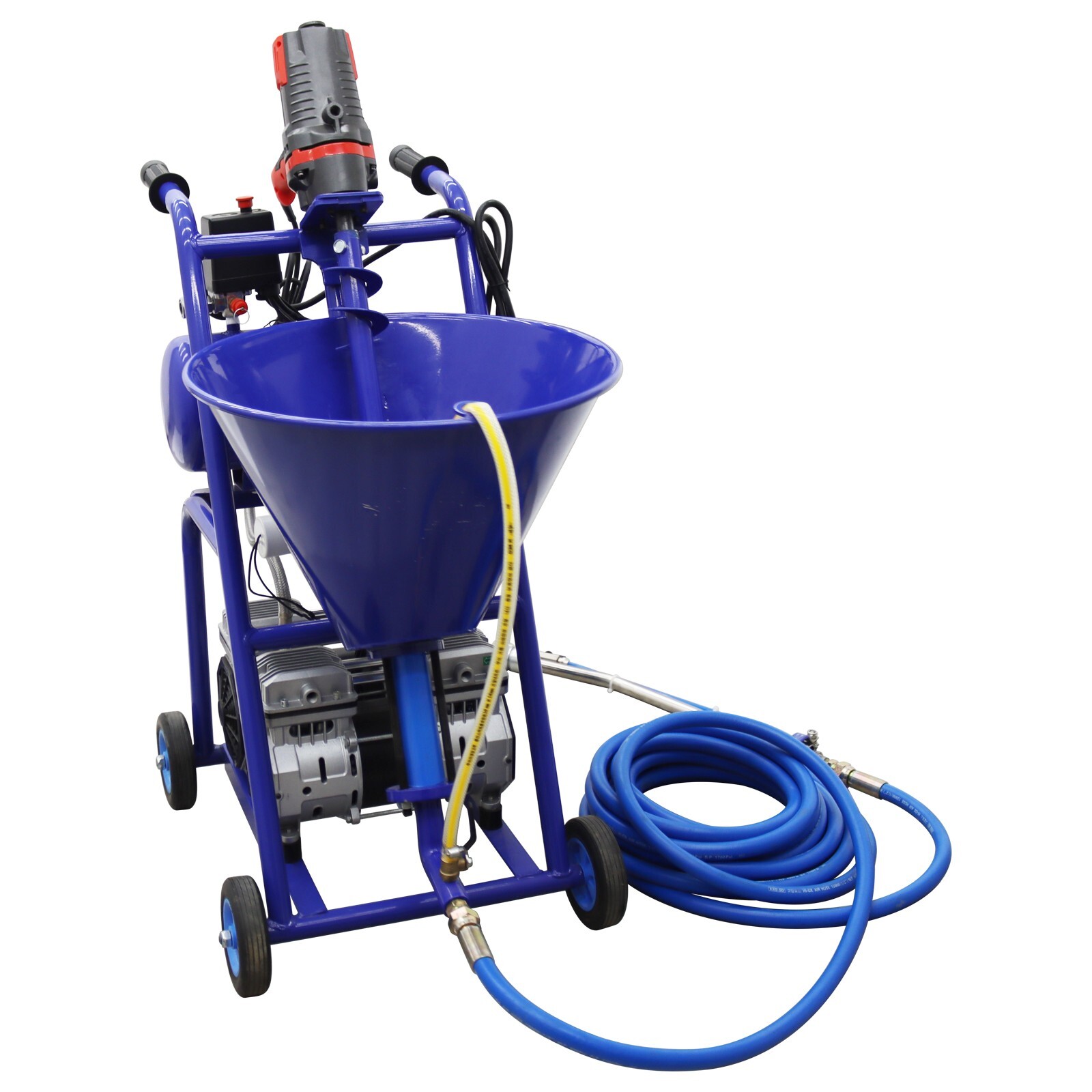 220V Multifunctional Paint Putty Cement Grouting Spraying Machine 3.2KW 10L/min