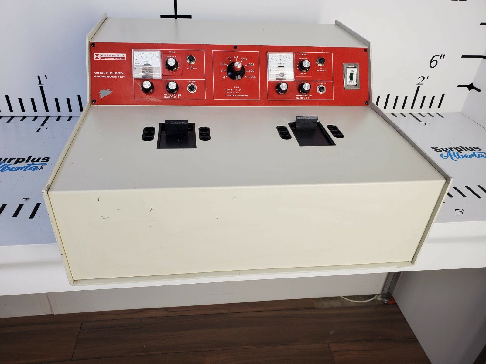 Chrono Log 560 VS Whole Blood Lumi-Aggregometer