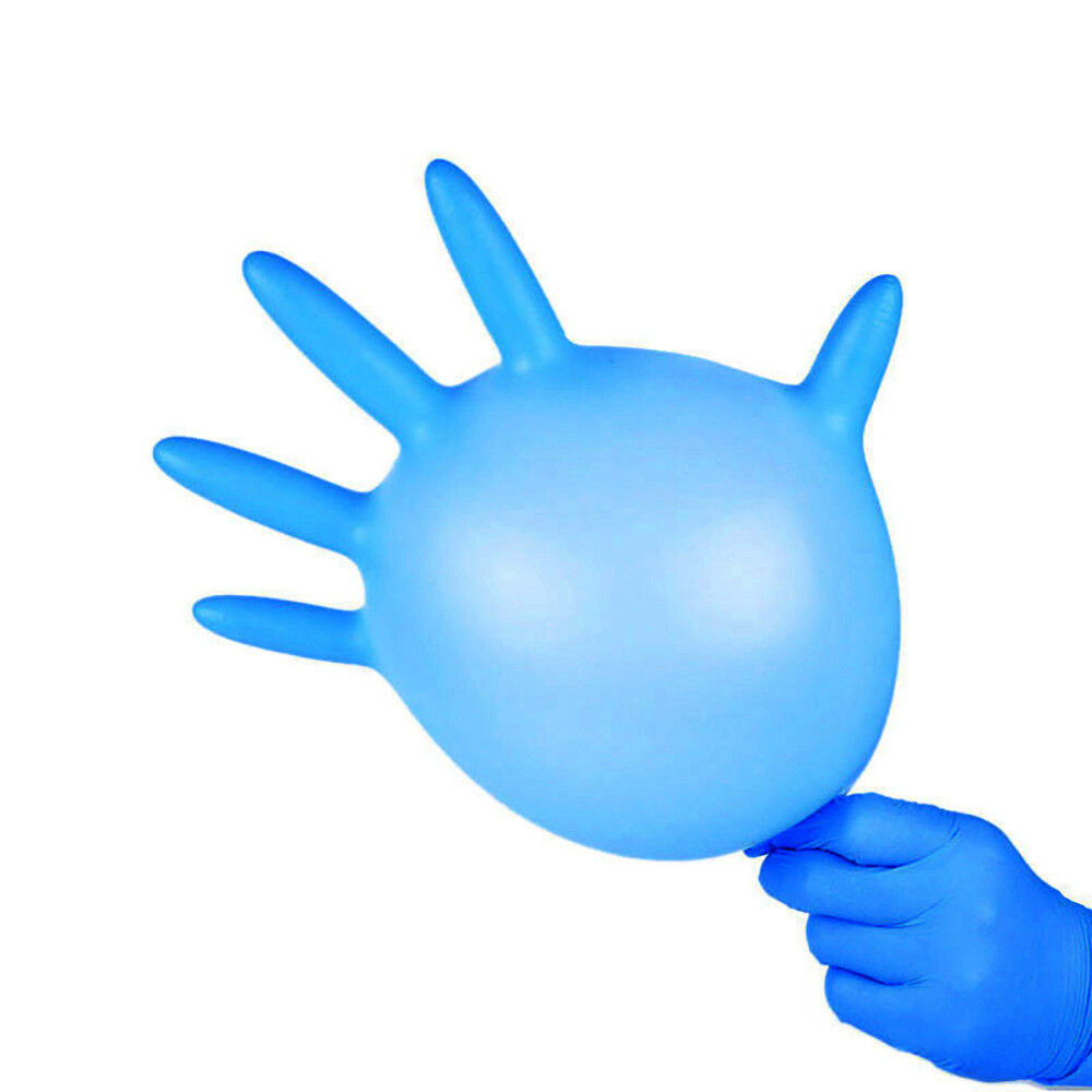 BLUE Nitrile Exam Gloves Latex & Powder Free [M, L Size] 100/500 /1000PCS