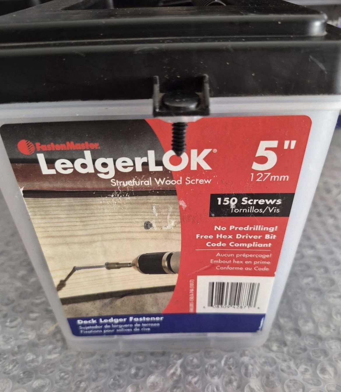 FastenMaster 5 in. Ledger Board Fasteners (150-Piece) FMLL005-150