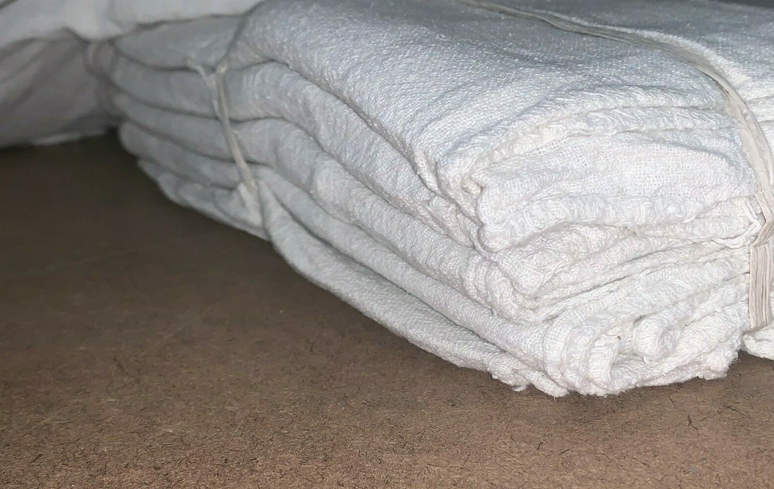 500 new great mechanics shop rags towels white jumbo 13″X14″