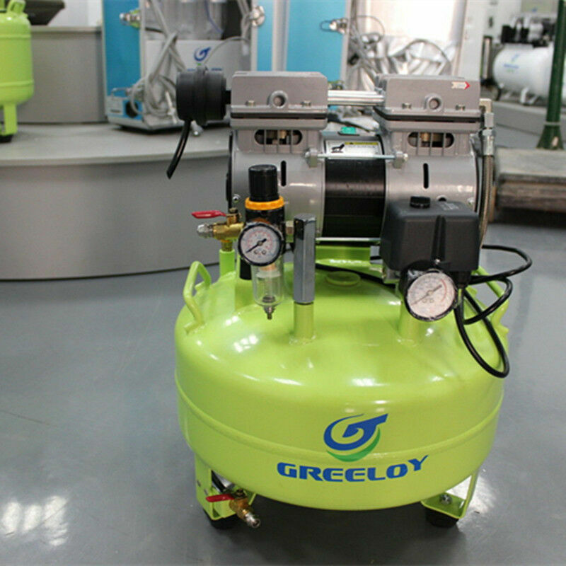 GA-61 24L Dental Electric Oil Free Noiseless Air Compressor 600W 118L/min