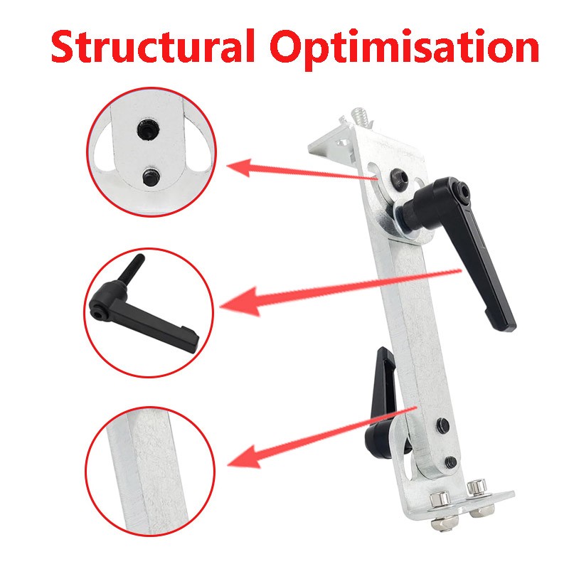 Stand for DIY Reciprocating Linear Actuator Motor Bracket Pitch Angle Adjustable
