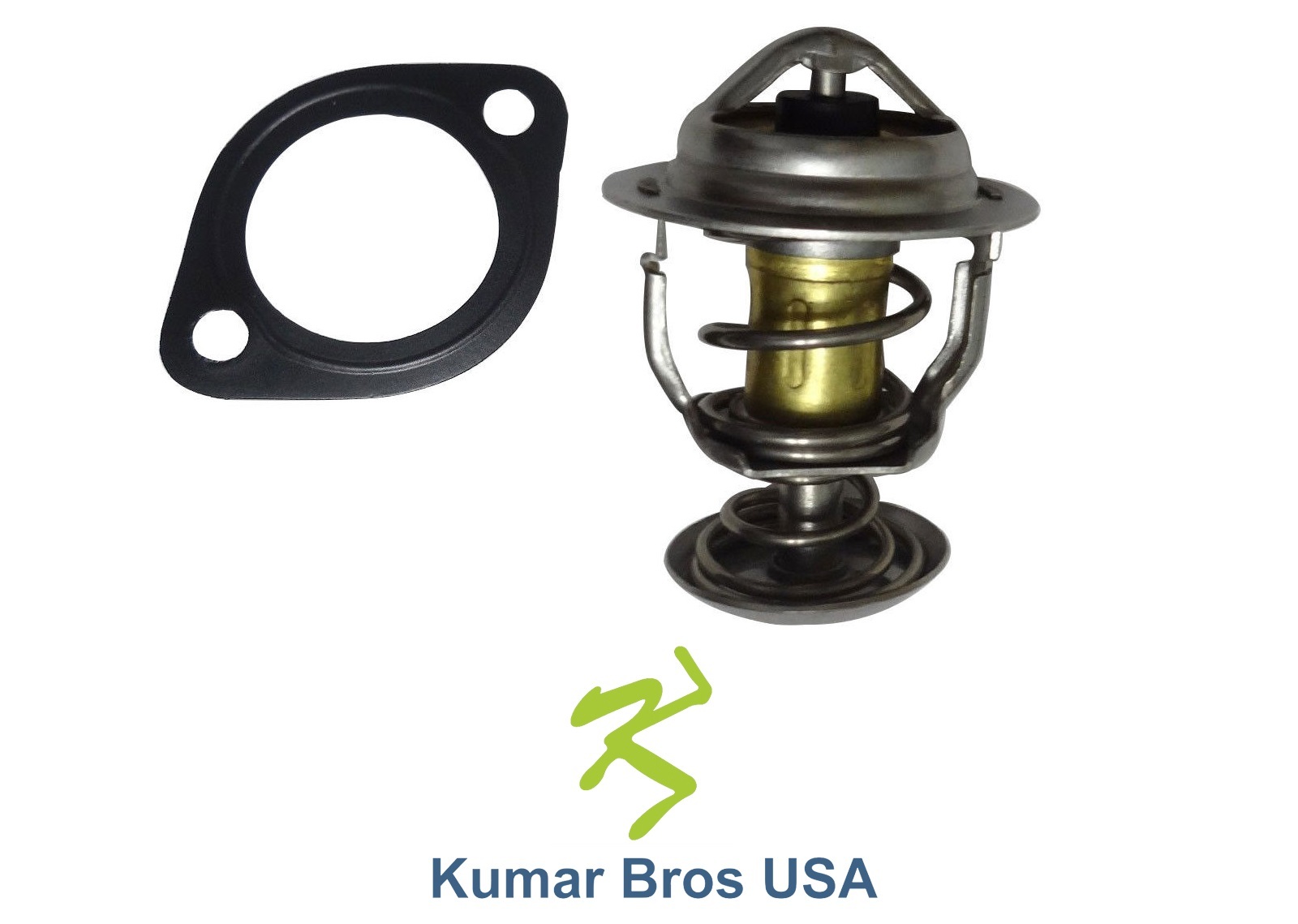 New Thermostat & Gasket 160°F FITS Kubota KX121-3 KX121-3S