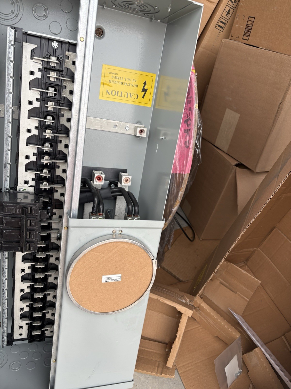 GE TSM2020CFCU Semi Flush/Combination Meter Socket Load Center 200A NEW Nema 3R