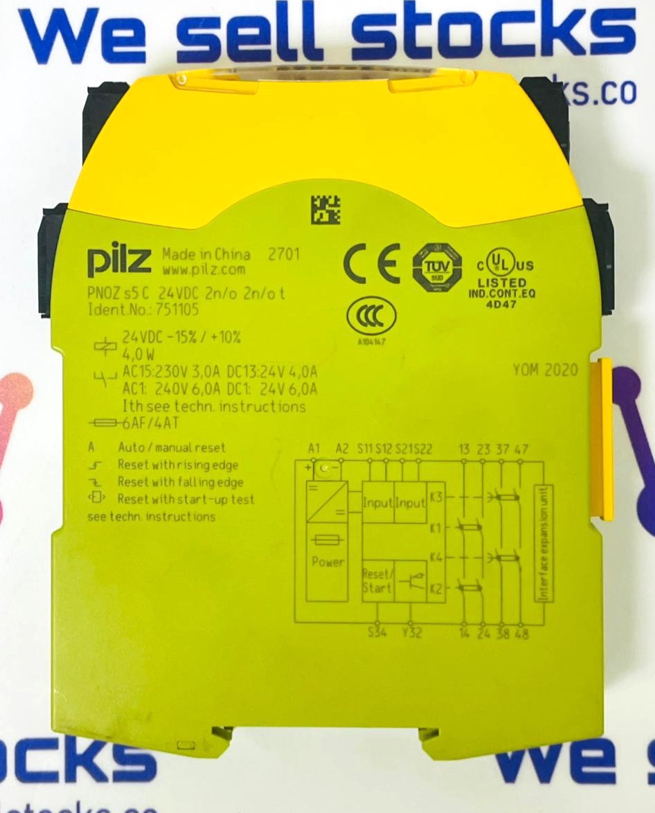 PILZ PNOZ S5C Safety Relay 751105